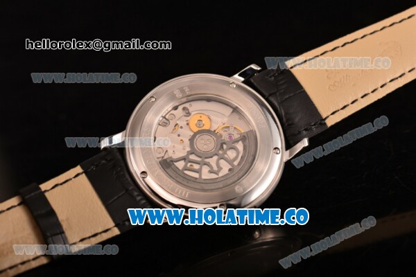 Audemars Piguet Jules Audemars Miyota 9015 Automatic Steel Case with Blue Dial and Silver Stick Markers - Click Image to Close